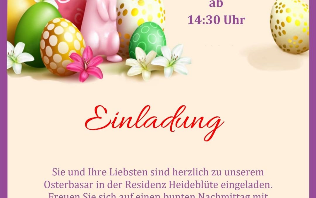 Easter Bazaar