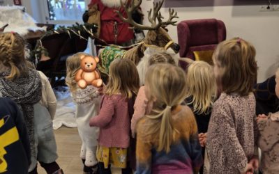 Besuch aus dem Kindergarten