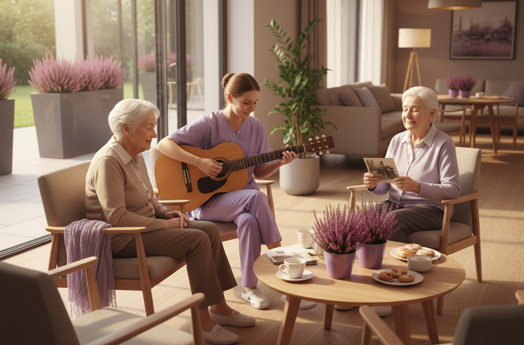 Musik als Brücke zu Erinnerungen in der Residenz Heideblüte
