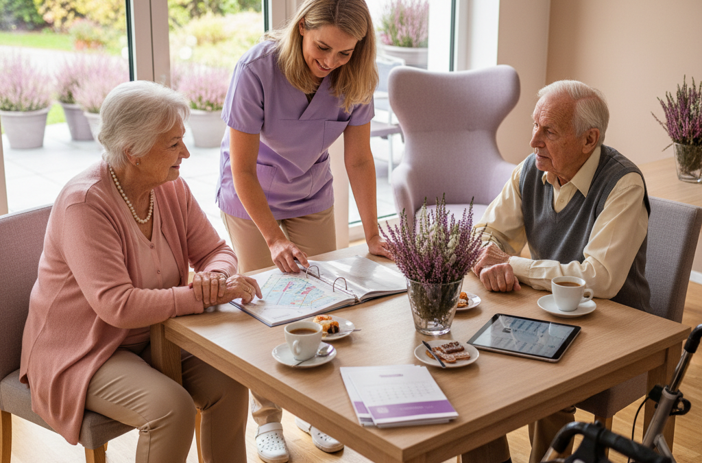 Besuche sicher planen in der Residenz Heideblüte