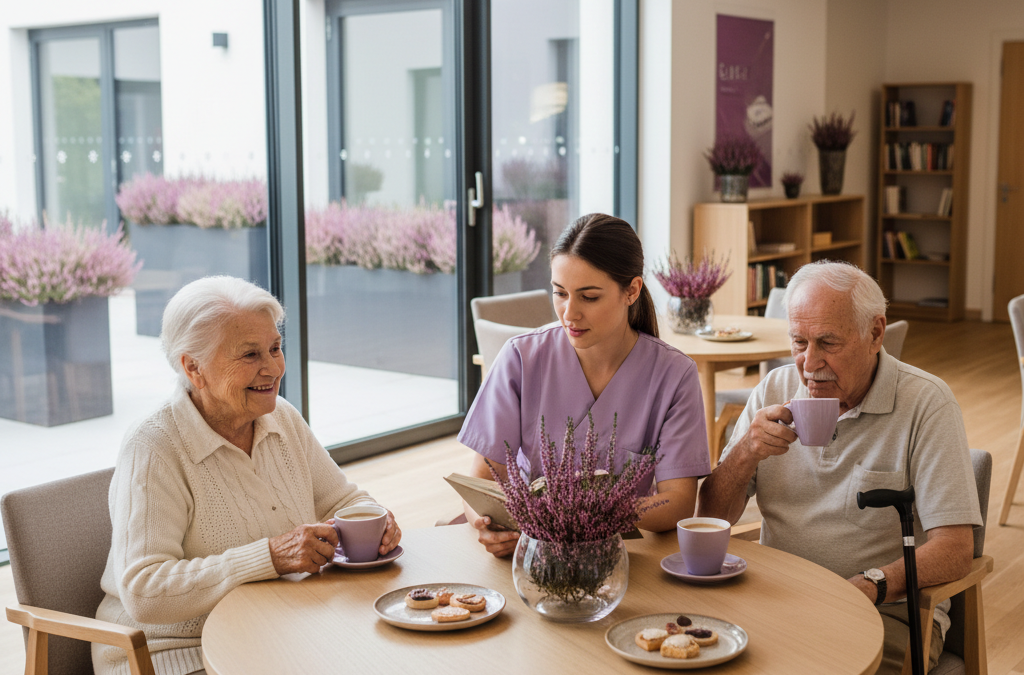 Besuch und Teilhabe im Tageslauf der Residenz Heideblüte