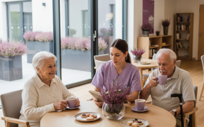 Besuch und Teilhabe im Tageslauf der Residenz Heideblüte