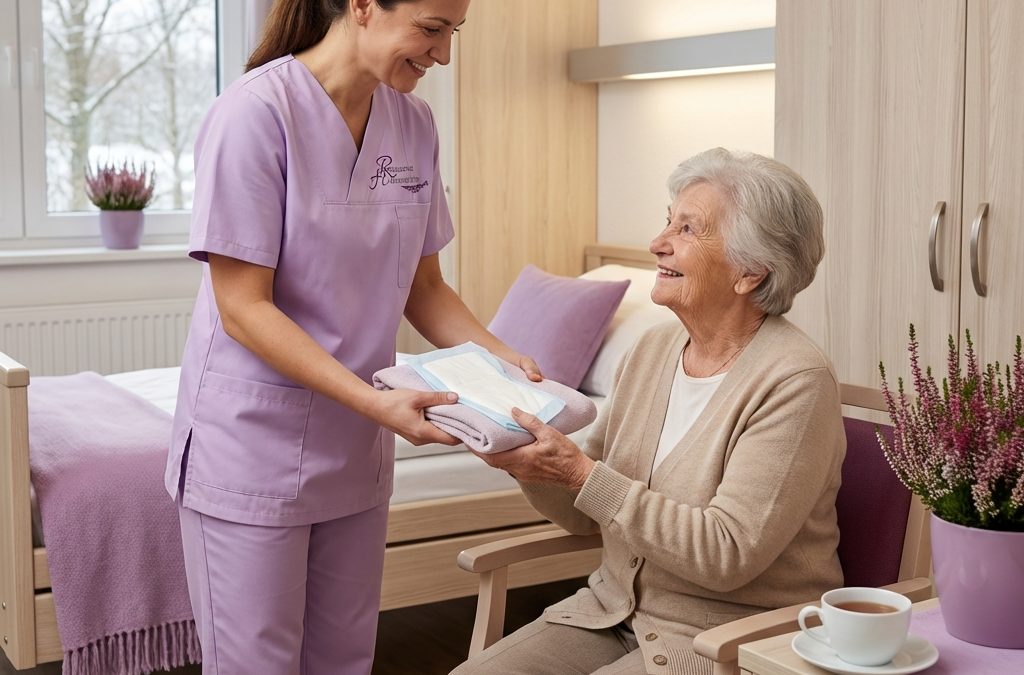 Würdevolle und diskrete Unterstützung bei Inkontinenz in der Residenz Heideblüte