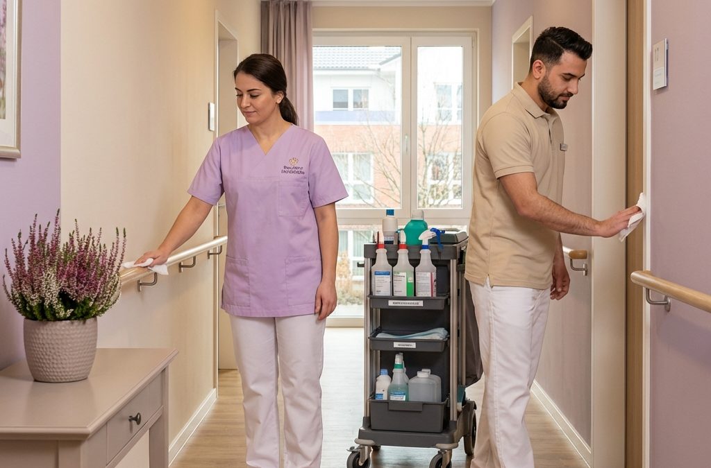 Klare Abläufe für Reinigung und Desinfektion in der Residenz Heideblüte