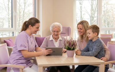 Transparente Kommunikation mit Angehörigen in der Residenz Heideblüte