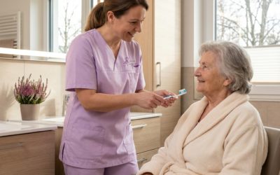 Mundgesundheit in der Residenz Heideblüte mit Struktur Begleitung und individuellen Wünschen