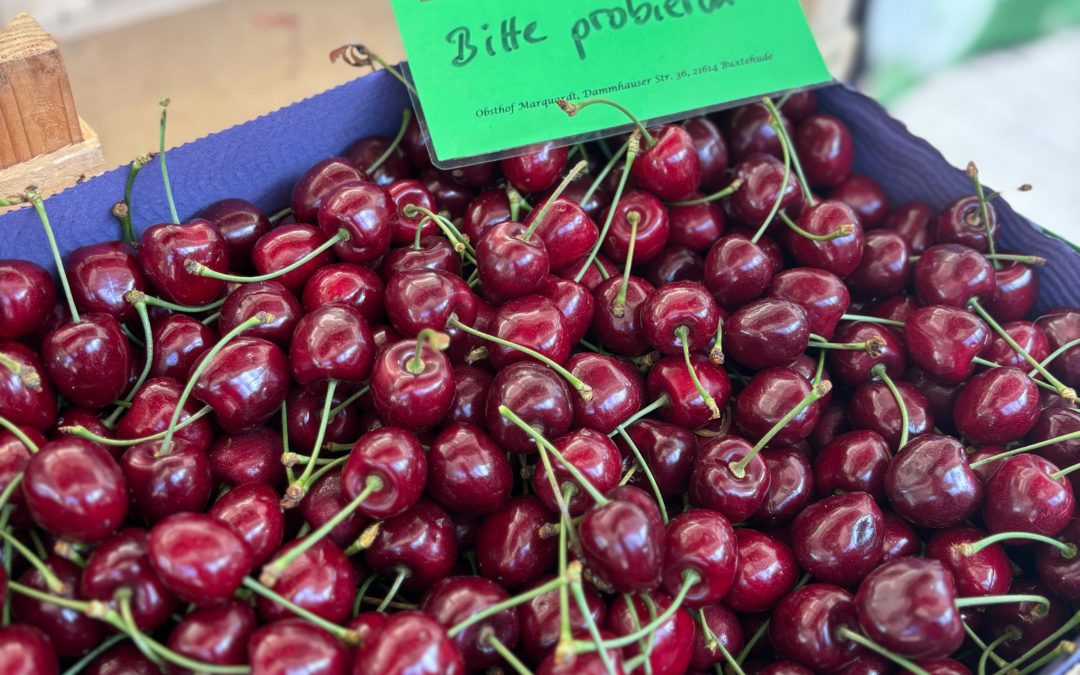 🌸 Ein schöner Vormittag auf dem Wochenmarkt! 🛍️