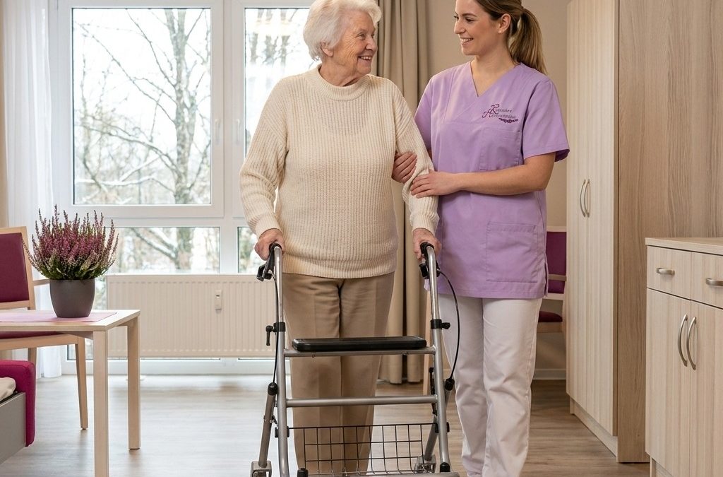 Sicherer Übergang nach dem Krankenhaus in der Residenz Heideblüte