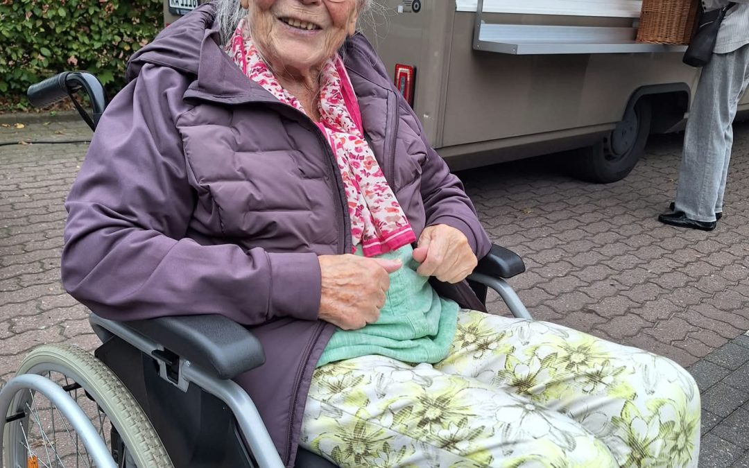 Wochenmarktbesucht